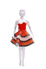 Dress Your Doll Making Couture Outfit Kit - Maggy Flamenco