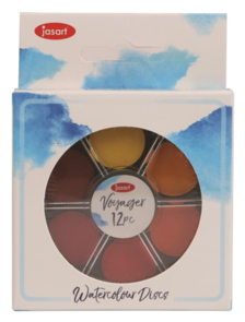 Jasart Watercolour Discs - set/12