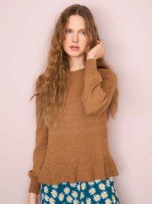 Sandnes Garn Knitting Pattern - Peplum Sweater