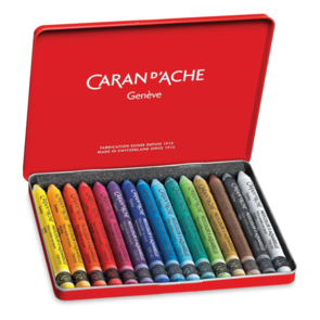 Caran d'Ache Neocolor II Aquarelle Crayons Set of 15