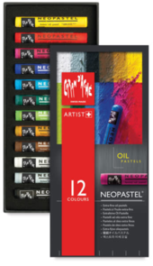 Caran d'Ache Neopastel Artist Oil Pastel Set of 12