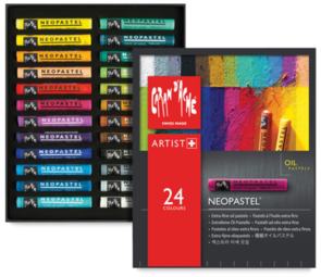 Caran d'Ache Neopastel Artist Oil Pastel Set of 24