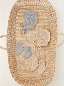 Sandnes Garn Knitting Pattern - Butterfly Bonnet and Socks