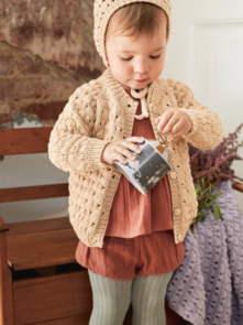 Sandnes Garn Knitting Pattern - Butterfly Cardigan and Bonnet