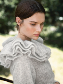 Sandnes Garn Knitting Pattern - Livia Collar III