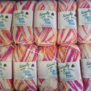 Naturally Classic Prints 4ply - Bag of 10!