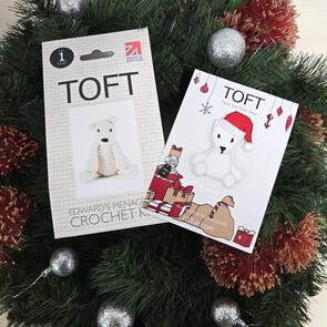 TOFT Mini Piotr the Polar Bear Kit + Free Patch