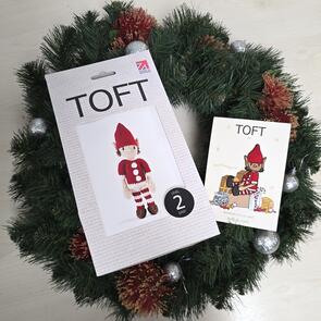 TOFT Christmas Doll Mini Elf - Ruby + Free Patch