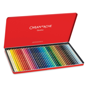 Caran d'Ache Supracolour Soft Aquarelle Colour Pencil Set of 40