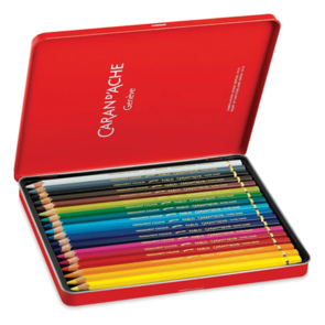 Caran d'Ache Pablo Colouring Pencil Set of 18