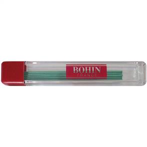 Bohin Mechanical Chalk Pencil Refill 6/Pkg - Green
