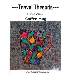 Wendy Williams Travel Threads Pattern - Coffee Mug