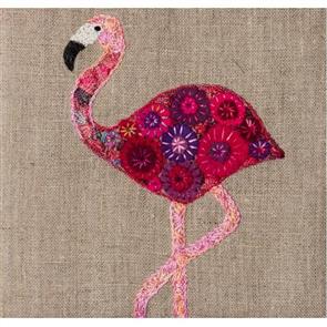 Wendy Williams Travel Threads Pattern - Flamingo