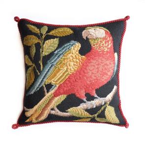 Elizabeth Bradley  Tapestry Kit - Alister the Parrot (Black background)