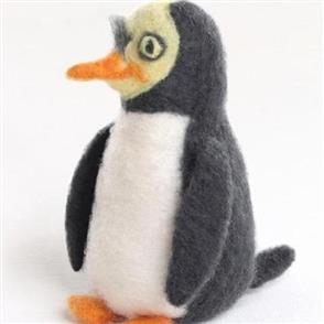 Ashford Needle Felting Kit - Yellow-Eyed Penguin