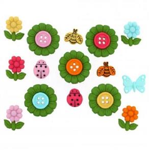 Dress It Up  Buttons - It's Your Time To Blossom