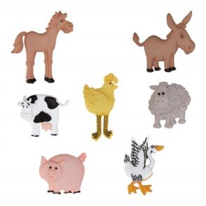 Dress It Up  Buttons - Funny Farm