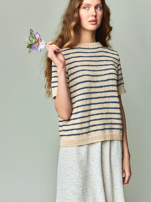 Sandnes Garn Knitting Pattern - Marian T-Shirt