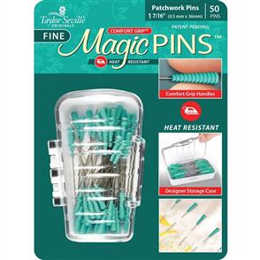 Taylor Seville Magic Pins - Fine Pins Patchwork - 50pc