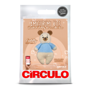 Circulo Amigurumi Knitted Kit (Teddy Bear) - Cuddly