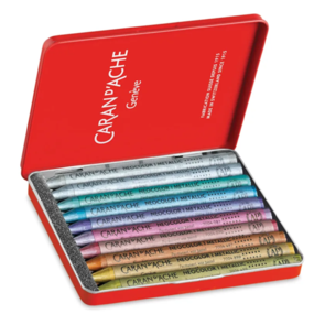 Caran d'Ache Neocolor 1 Oil Pastel Set of 10 Metallics