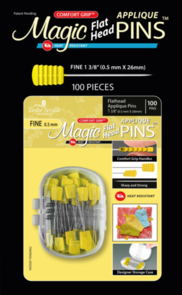 Taylor Seville Magic Pins Flathead Applique Fine 100pc