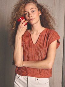 Sandnes Garn Knitting Pattern - April Top