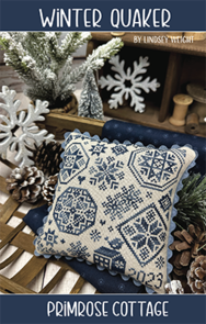 Assorted Cross Stitch Charts Primrose Cottage Winter Quaker