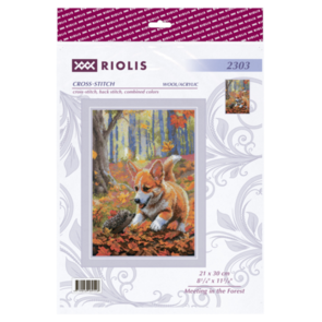 Riolis Counted Cross Stitch Kit - 2303 Meeting in a Forest