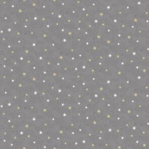 Makower Scandi Star - 2360 - Christmas - Grey / Silver