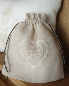The Kiwi Stitch & Knit Co Schwalm Heart Bag 1 Pattern