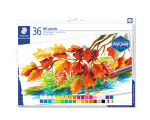 Staedtler Oil Pastels Box Of 36 Assorted Colours