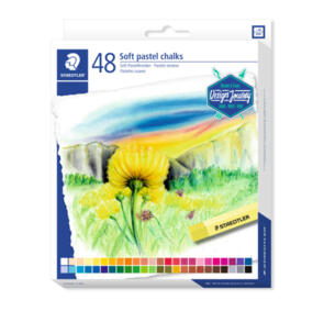 Staedtler Soft Pastel Chalks Box Of 48  Assorted Colours