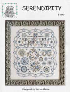 Rosewood Manor Cross Stitch Pattern - Serendipity