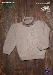 Naturally Knitting Pattern - K460 - Sweater