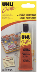 UHU Creativ' Plastic & Miniatures Glue - 33ml