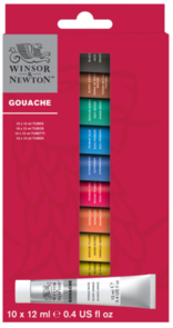 Winsor & Newton Gouache 12ml Set/10