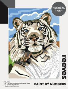 Reeves Paint by Number - Portrait Tiger