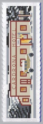 Lyn Manning Cross Stitch Kit Bookmarks - Cardrona Valley Winter