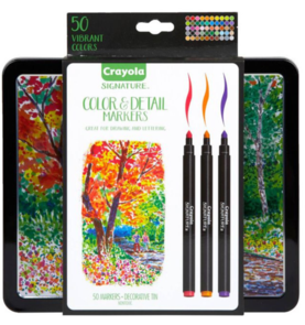 Crayola Signature Color & Detail Markers 50pk