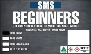 SMS Airbrush Paint Essential Colours For Beginners