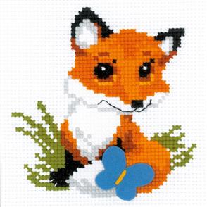 Riolis  Little Fox - Cross Stitch Kit