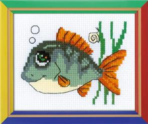 Riolis  Smiling Fish - Cross Stitch Kit