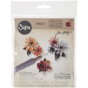 Sizzix Tim Holtz Dies - Tiny Tattered Florals