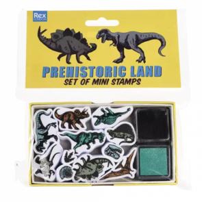 Rex London Prehistoric Land - Mini Stamps