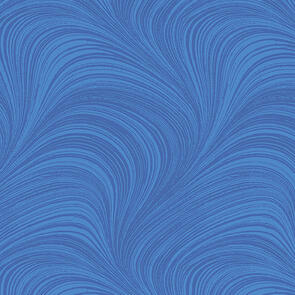 Benartex 108" Wide Back - Wave Medium Blue