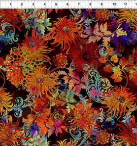 In the Beginning Fabrics  Floragraphix V by Jason Yenter - 2FGE-1