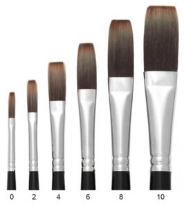 Trekell Spectrum Long Flat Brush