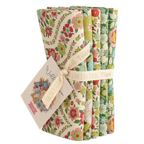 Tilda Wallflower FQ 5 Bundle - Green - 5 Pack