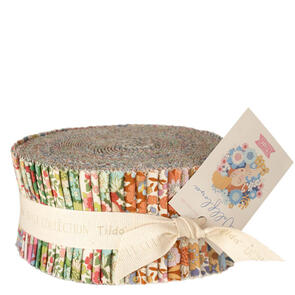 Tilda Wallflower - Fabric Roll - 2.5" Strips (40pcs)